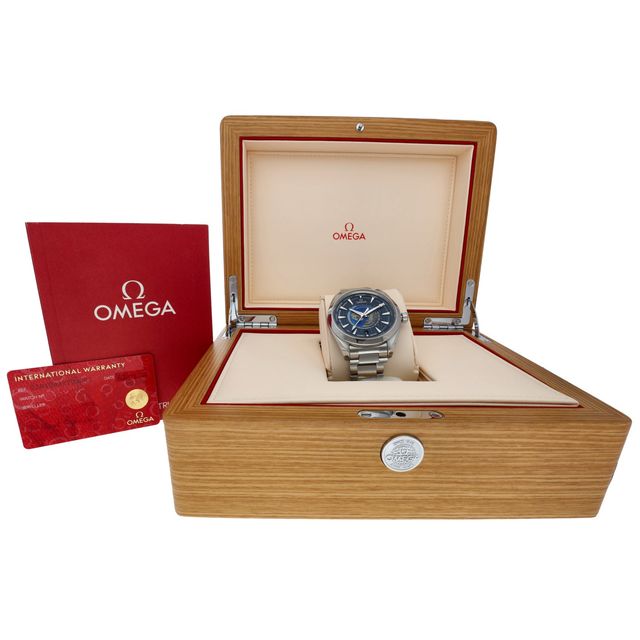 Omega Aqua Terra 150m GMT 220.10.43.22.03.001 Image 4
